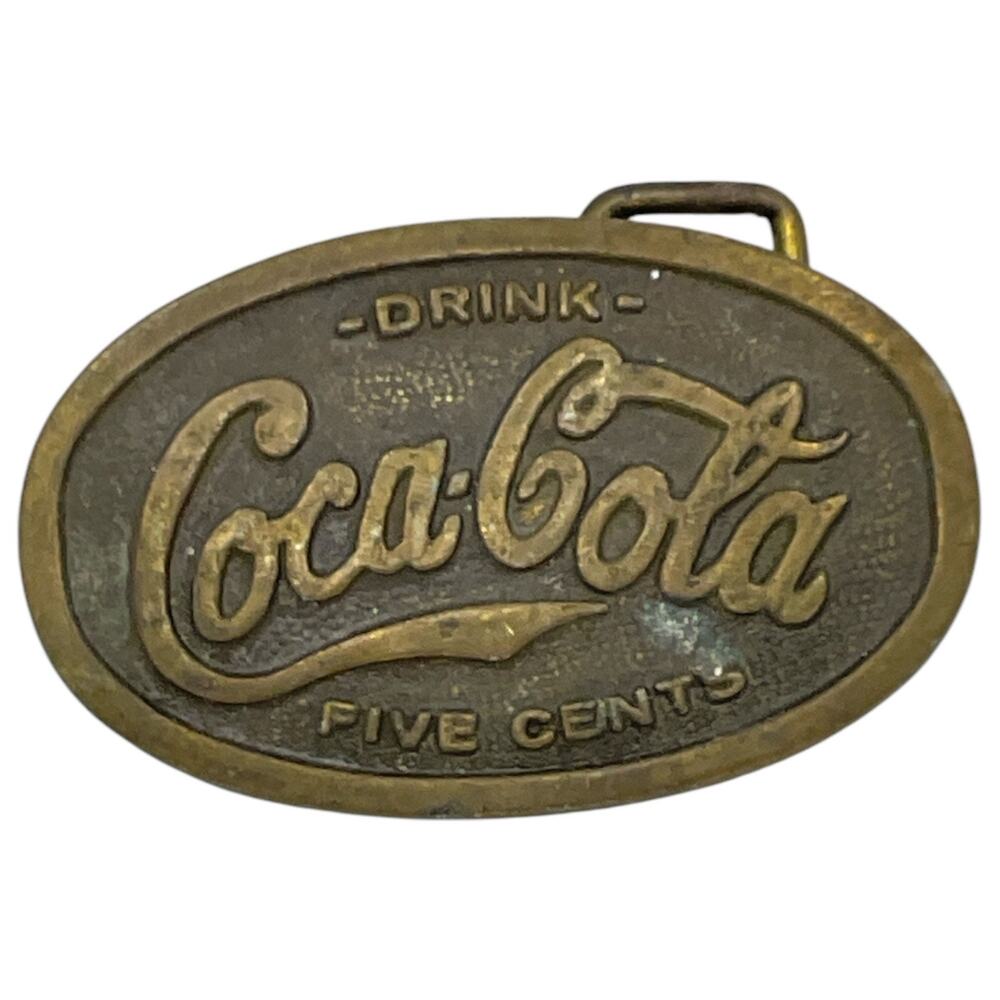 Coca Cola Gold Belt with Classic Vintage Design